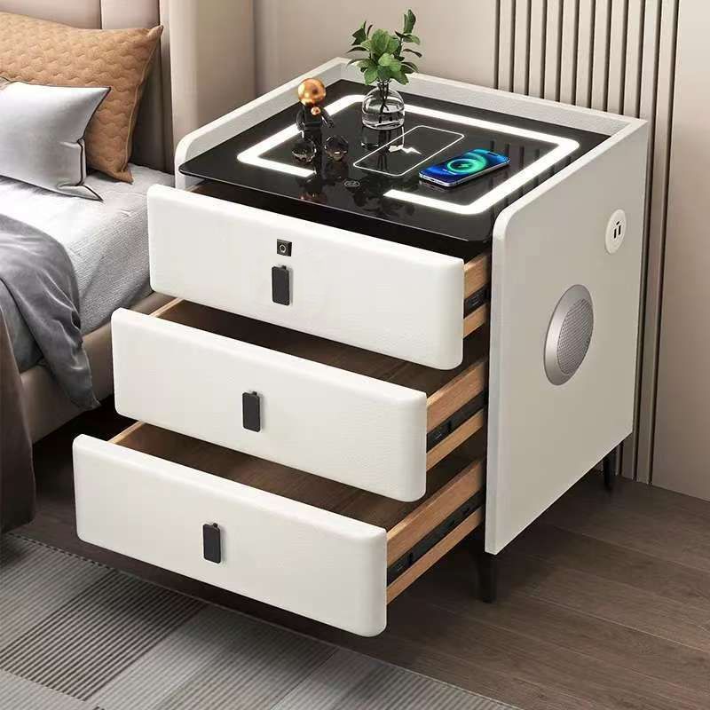 Smart solid wood bed